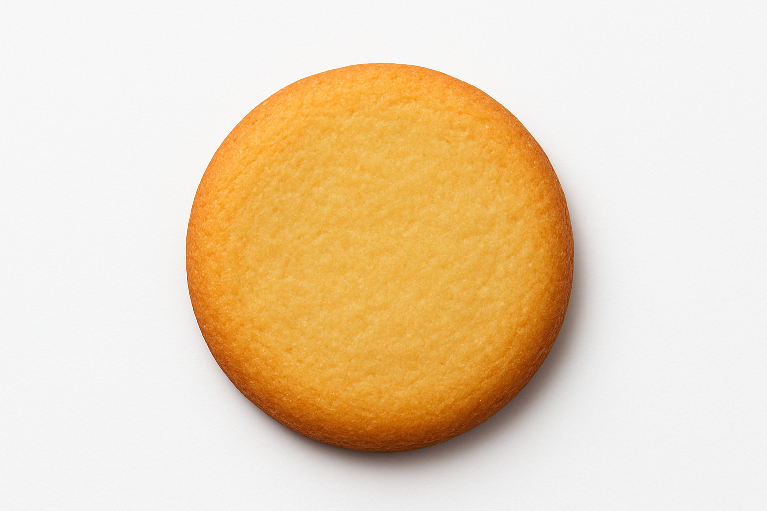 Nutella-Stuffed Cookie complete with no visible Nutella and no chocolate chips on a white background