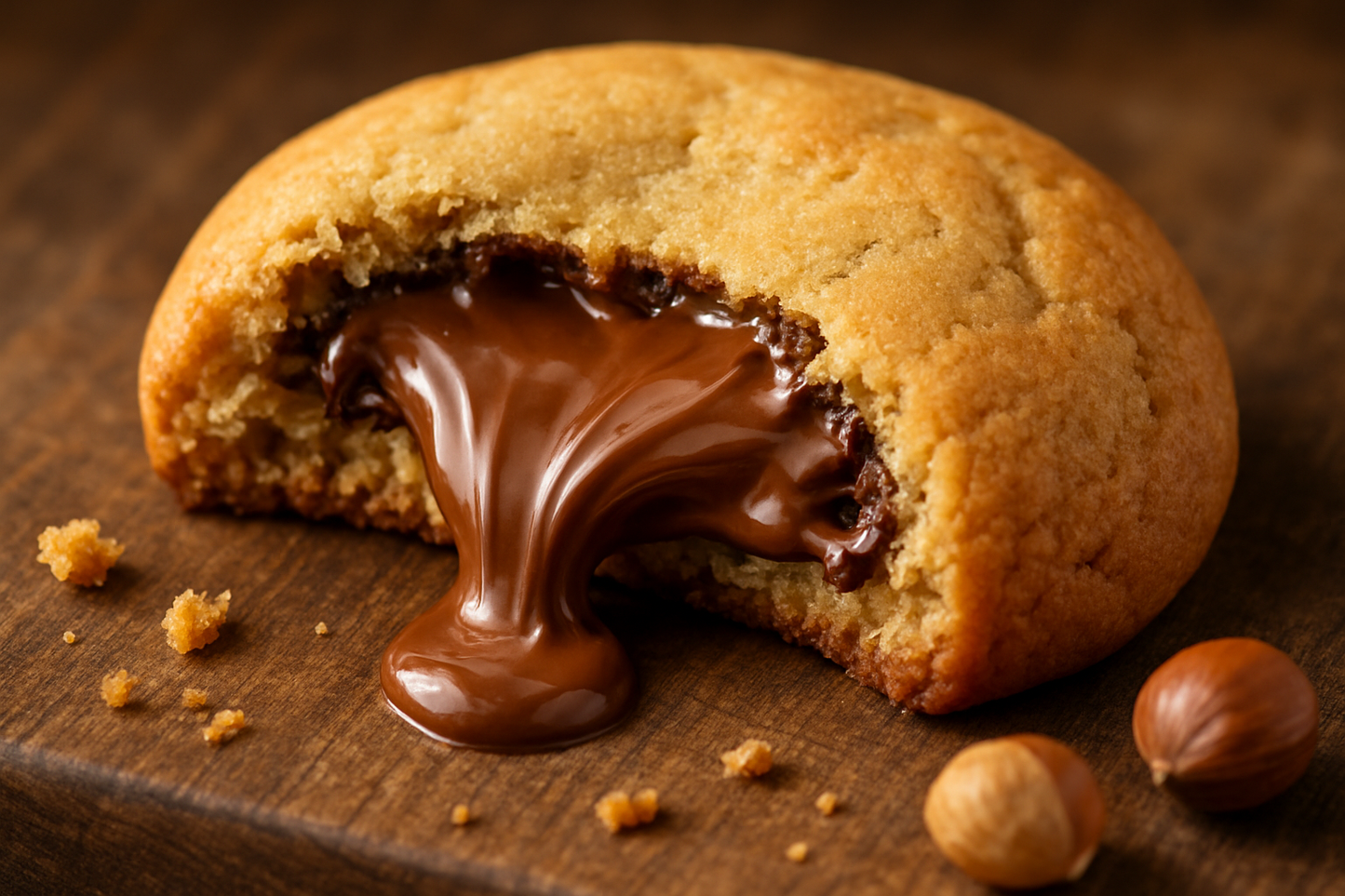 Nutella-Stuffed Cookie